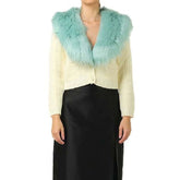 Gucci White Wool Cardigan